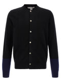 Comme Des Garçons Black Wool Cardigan
