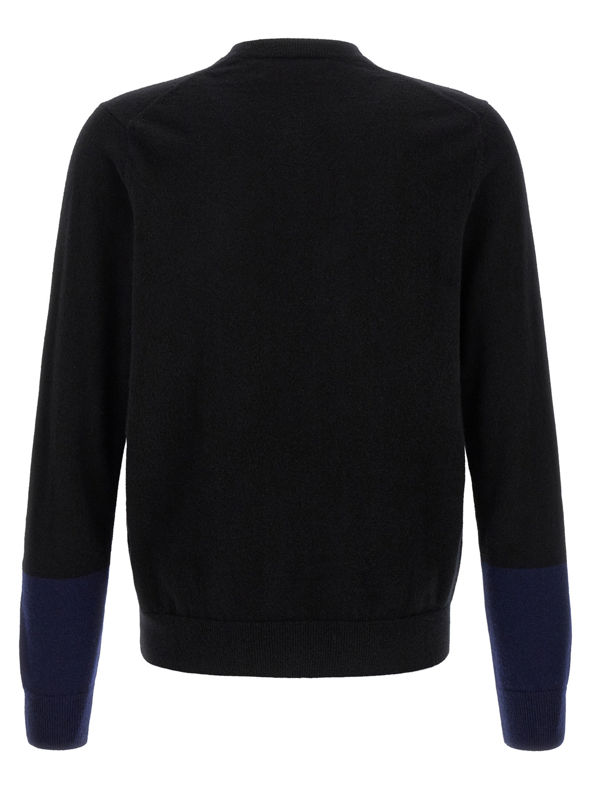 Comme Des Garçons Black Wool Cardigan