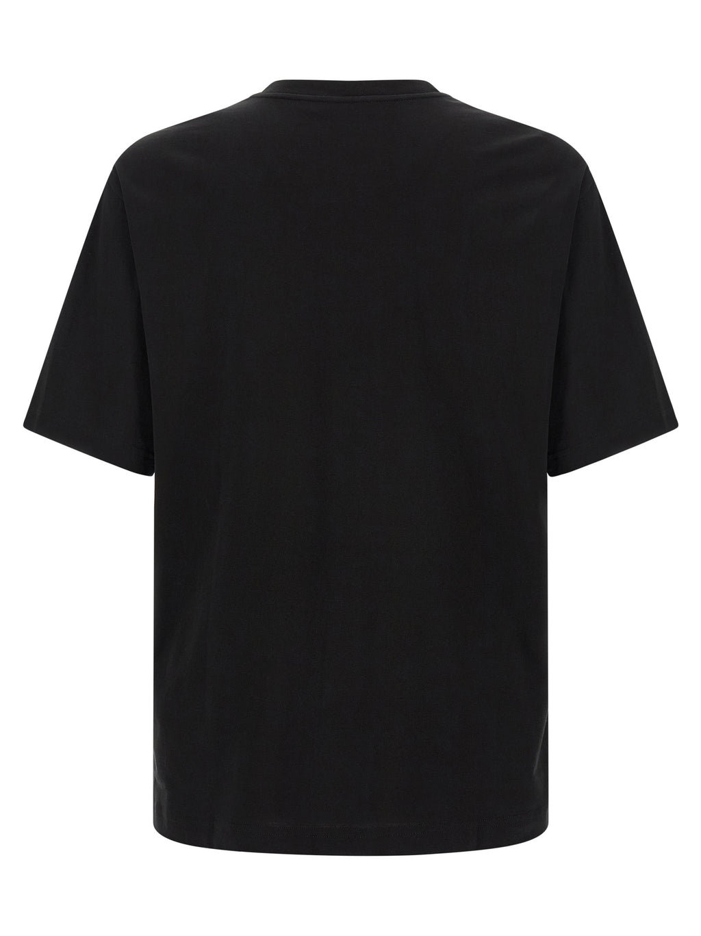 Dolce & Gabbana Black Cotton T-Shirt