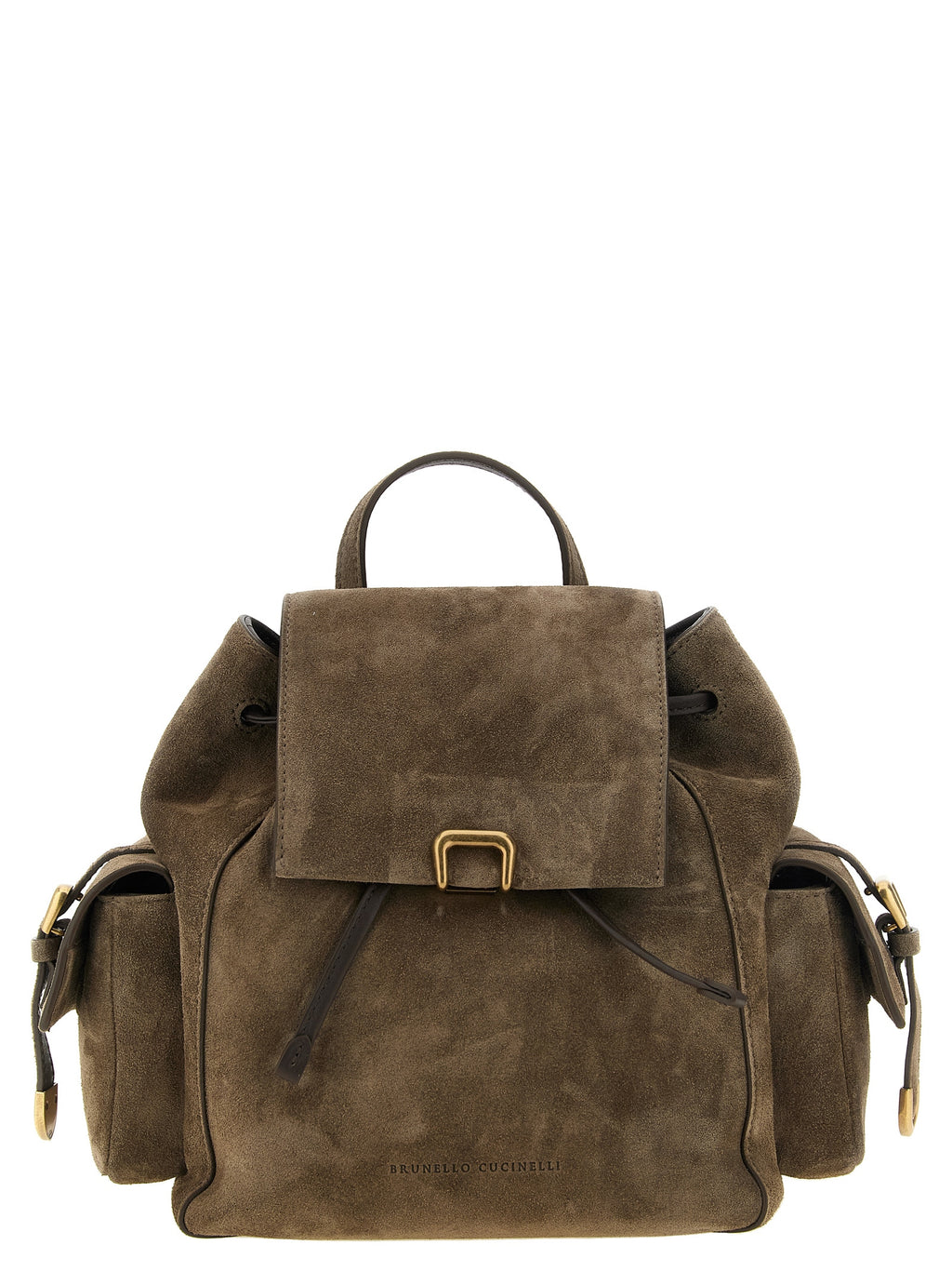 Brunello Cucinelli Brown Calfskin Backpack