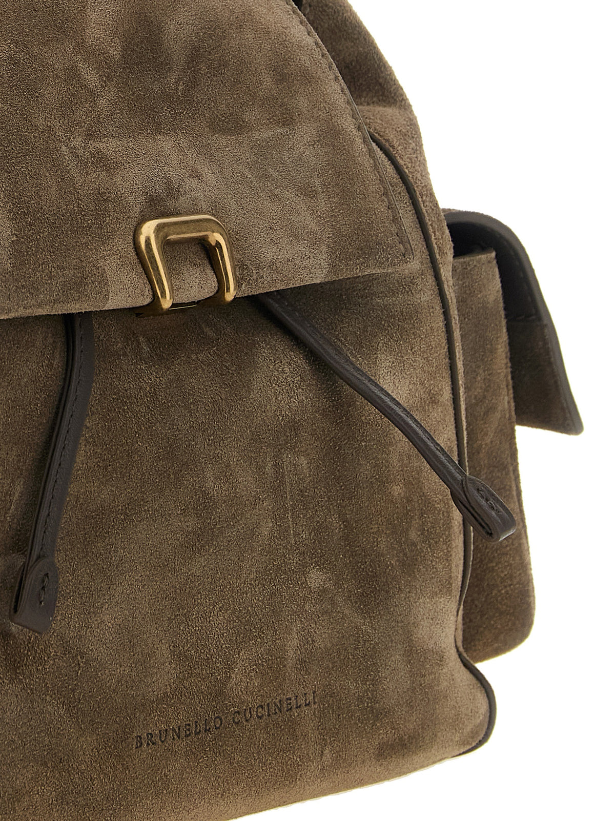 Brunello Cucinelli Brown Calfskin Backpack