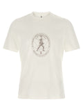 Brunello Cucinelli White Cotton T-Shirt