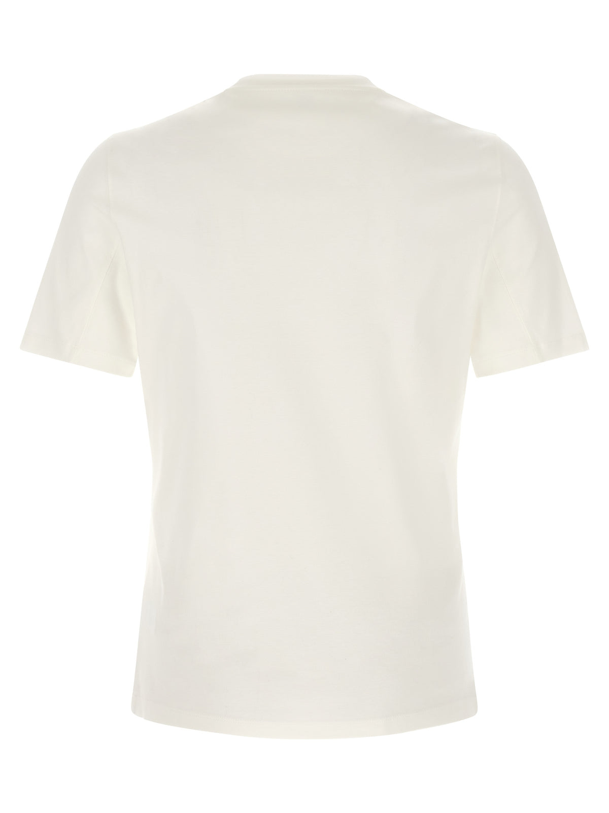 Brunello Cucinelli White Cotton T-Shirt