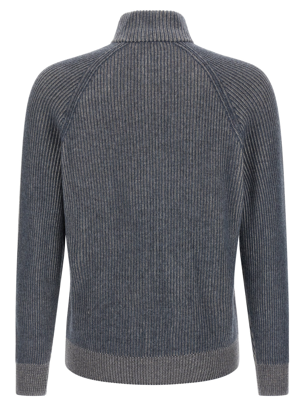 Brunello Cucinelli Blue Cashmere Cardigan