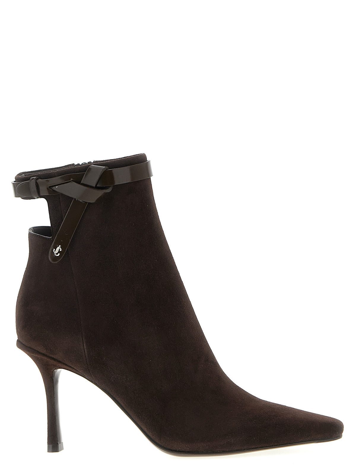 Jimmy Choo Brown Leather Ankle Boots