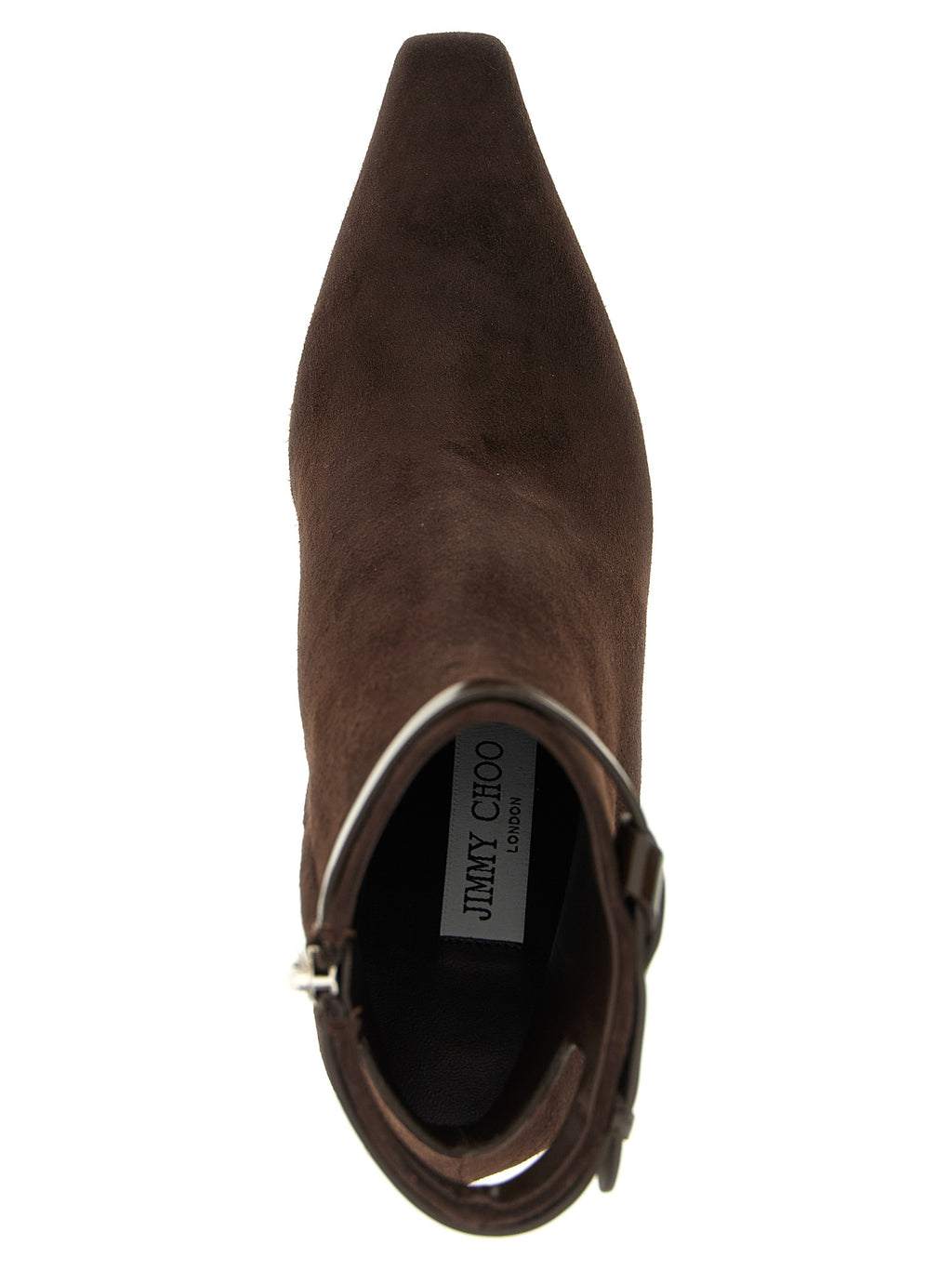 Jimmy Choo Brown Leather Ankle Boots