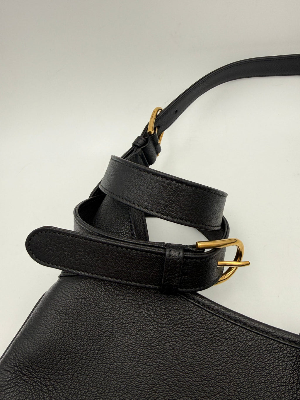 Gucci Bicolor Leather Handbag