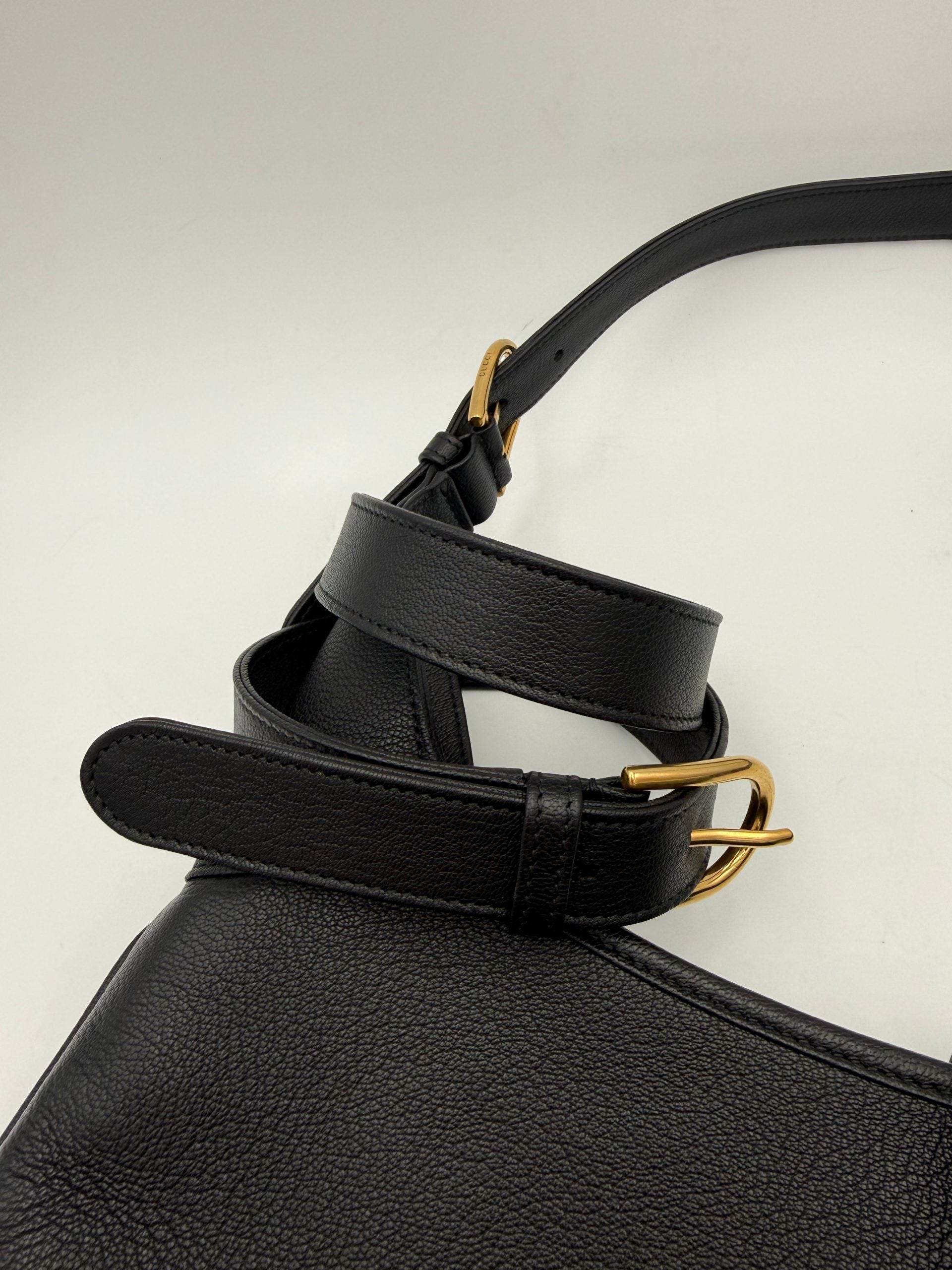 Gucci Bicolor Leather Handbag