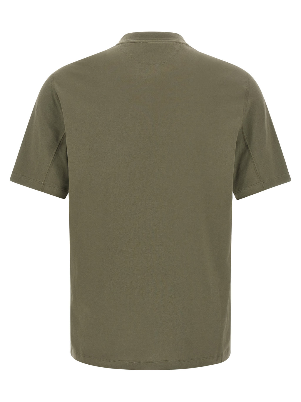 Brunello Cucinelli Bicolor Cotton T-Shirt