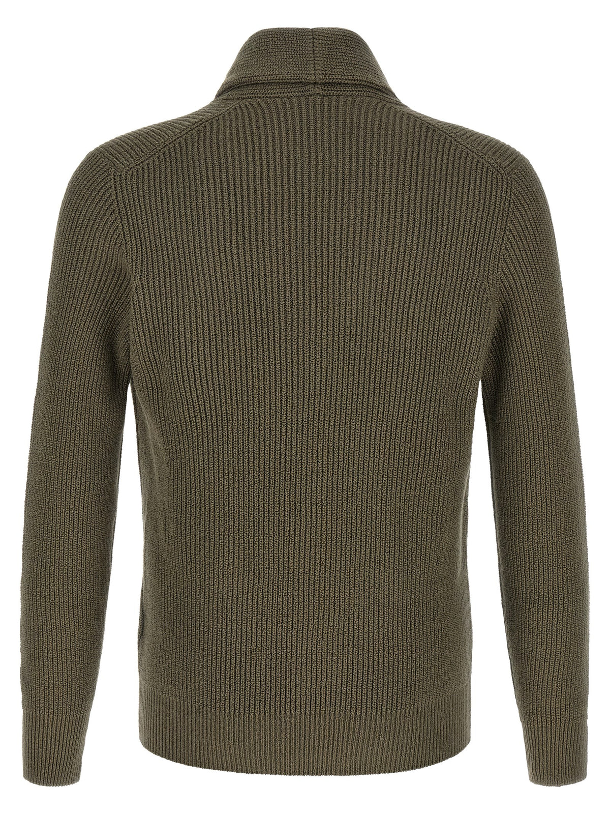 Brunello Cucinelli Bicolor Cotton Cardigan