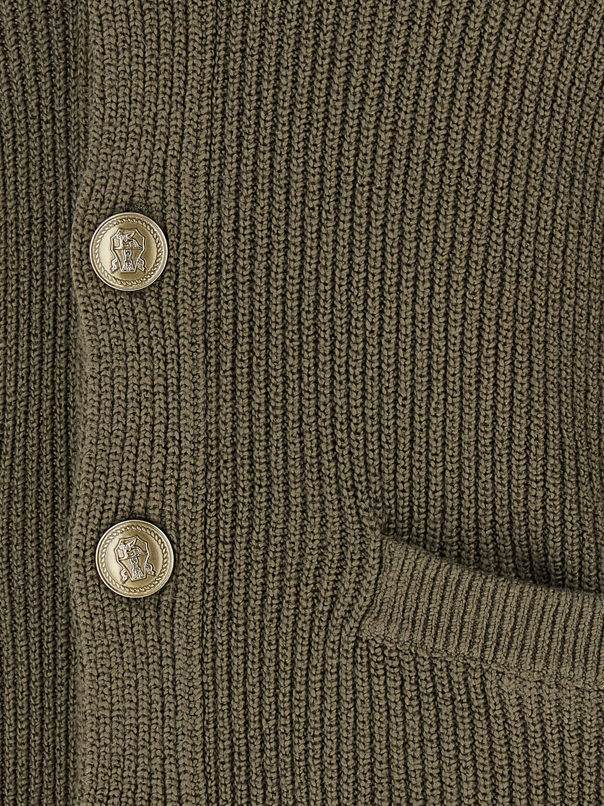 Brunello Cucinelli Bicolor Cotton Cardigan