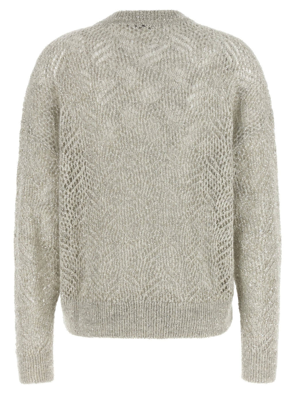 Brunello Cucinelli Gray Polyamide Cardigan