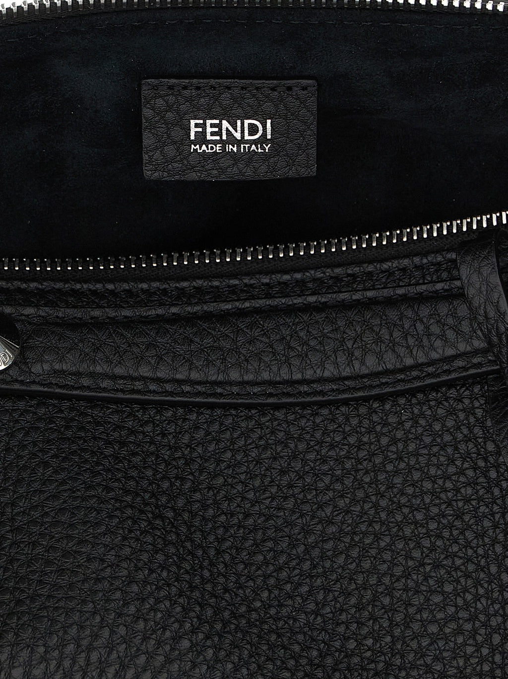 Fendi Black Calfskin Handbag