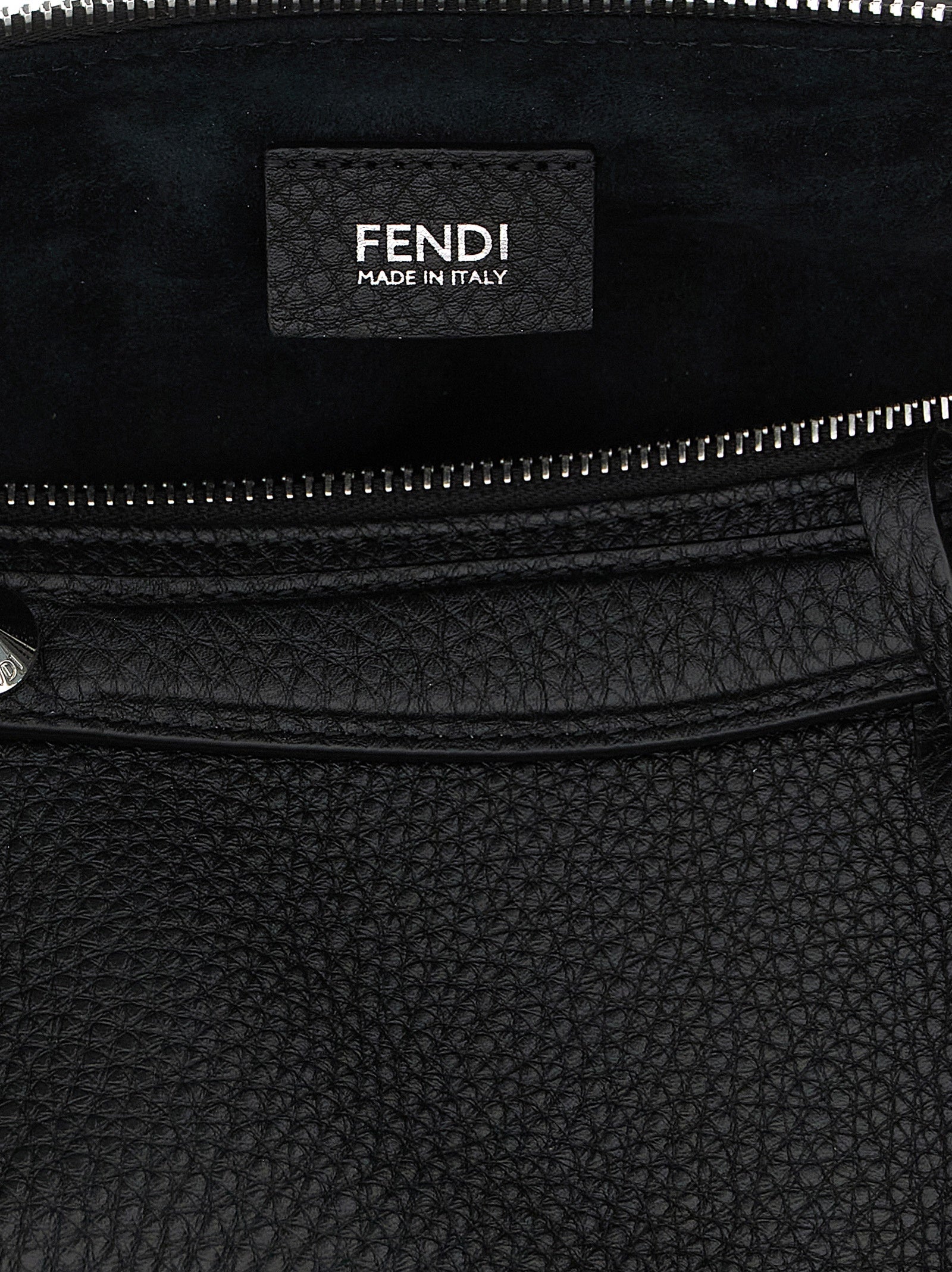 Fendi Black Calfskin Handbag