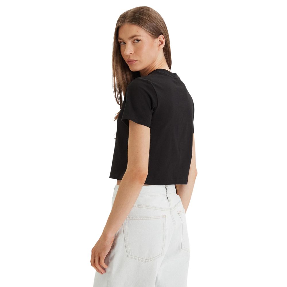 Calvin Klein Jeans Black Cotton T-Shirt