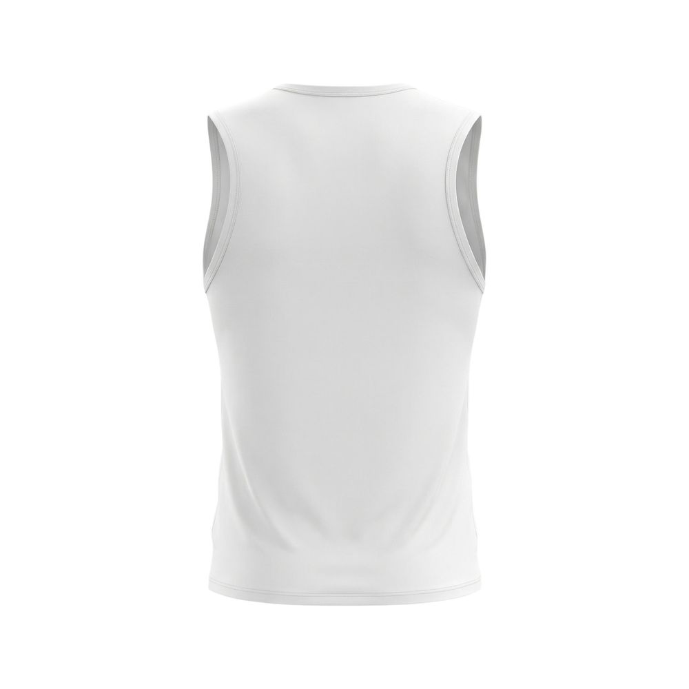 Calvin Klein Jeans White Cotton Tank Tops