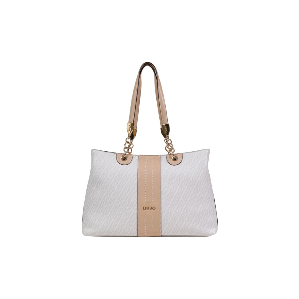 Liu Jo White Polyethylene Handbag
