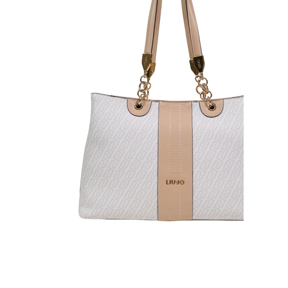 Liu Jo White Polyethylene Handbag