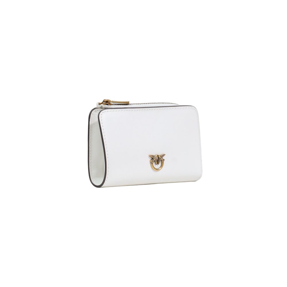 PINKO White Leather Wallet