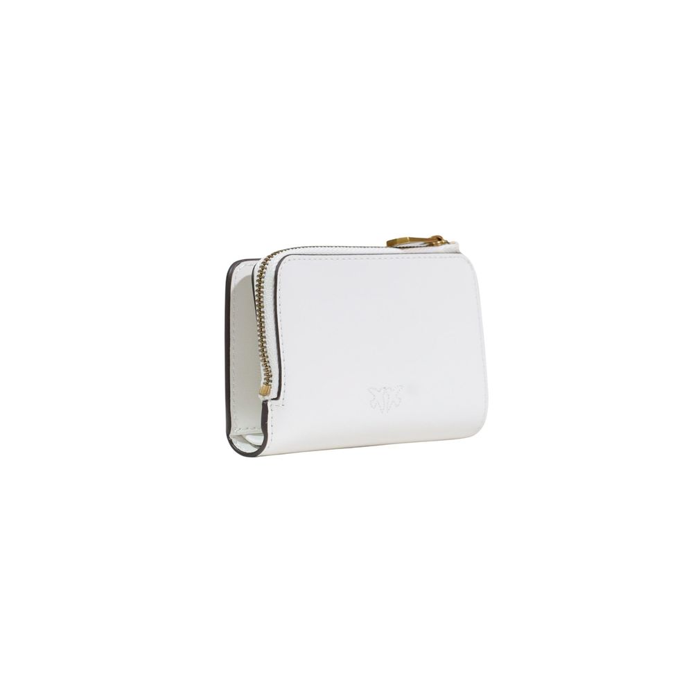 PINKO White Leather Wallet