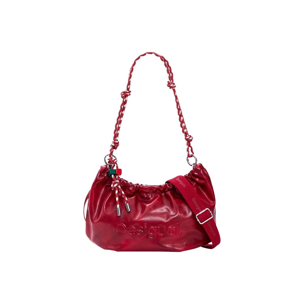 Desigual Red Polyester Handbag