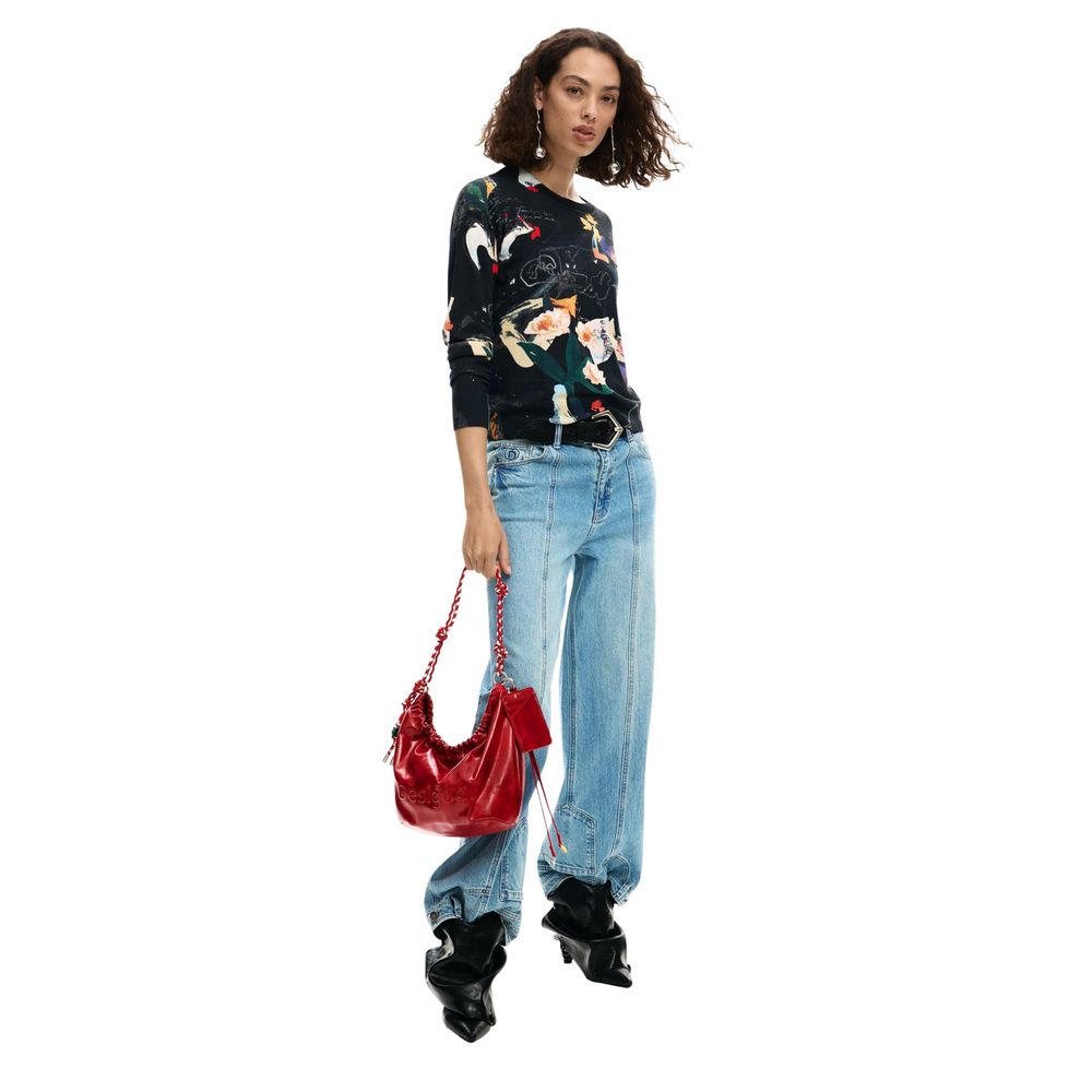 Desigual Red Polyester Handbag