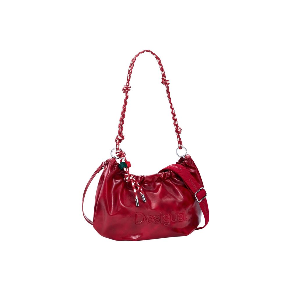 Desigual Red Polyester Handbag