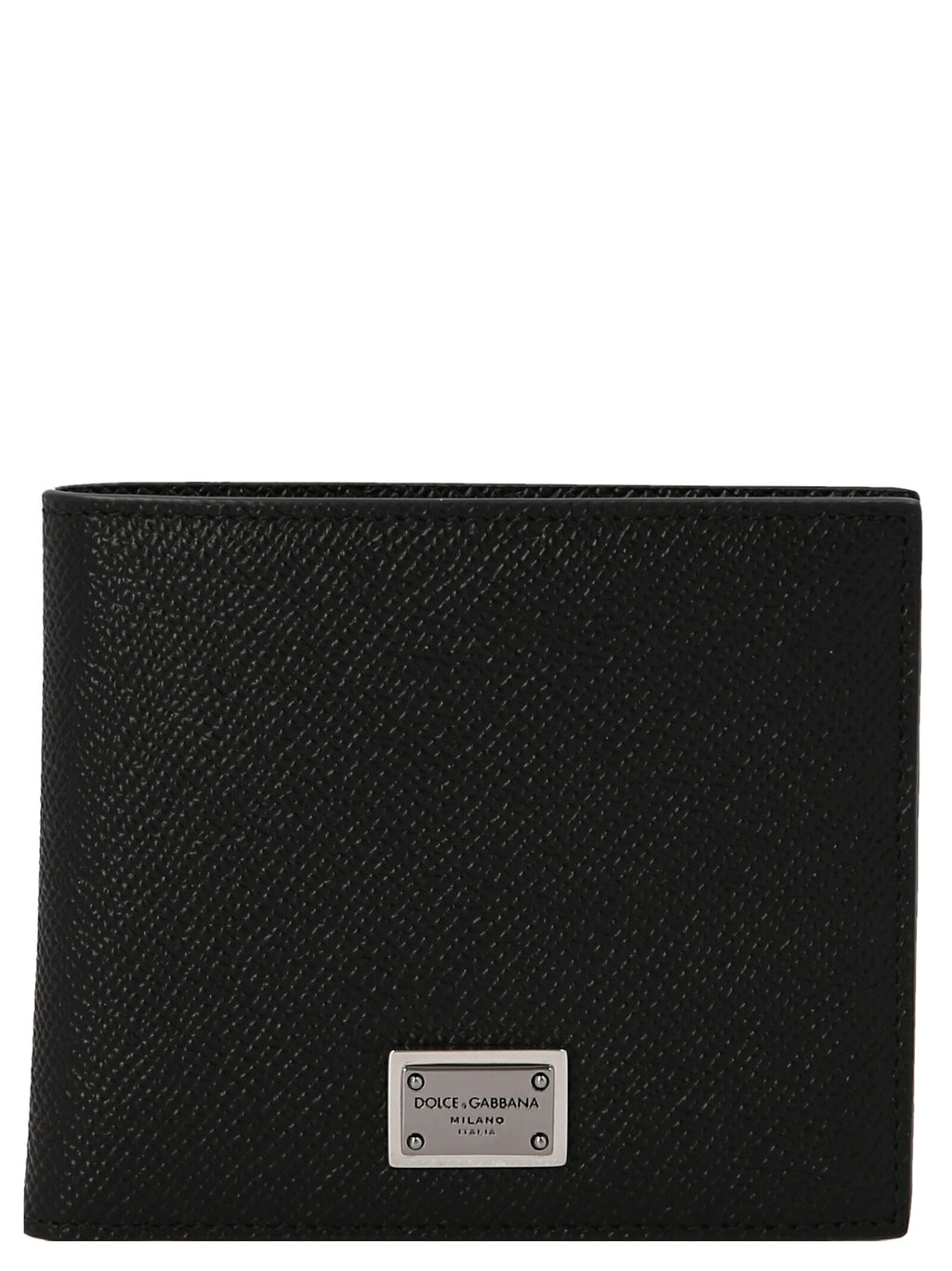 Dolce & Gabbana Black Calfskin Wallet