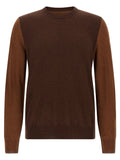 Maison Margiela Brown Wool Cardigan