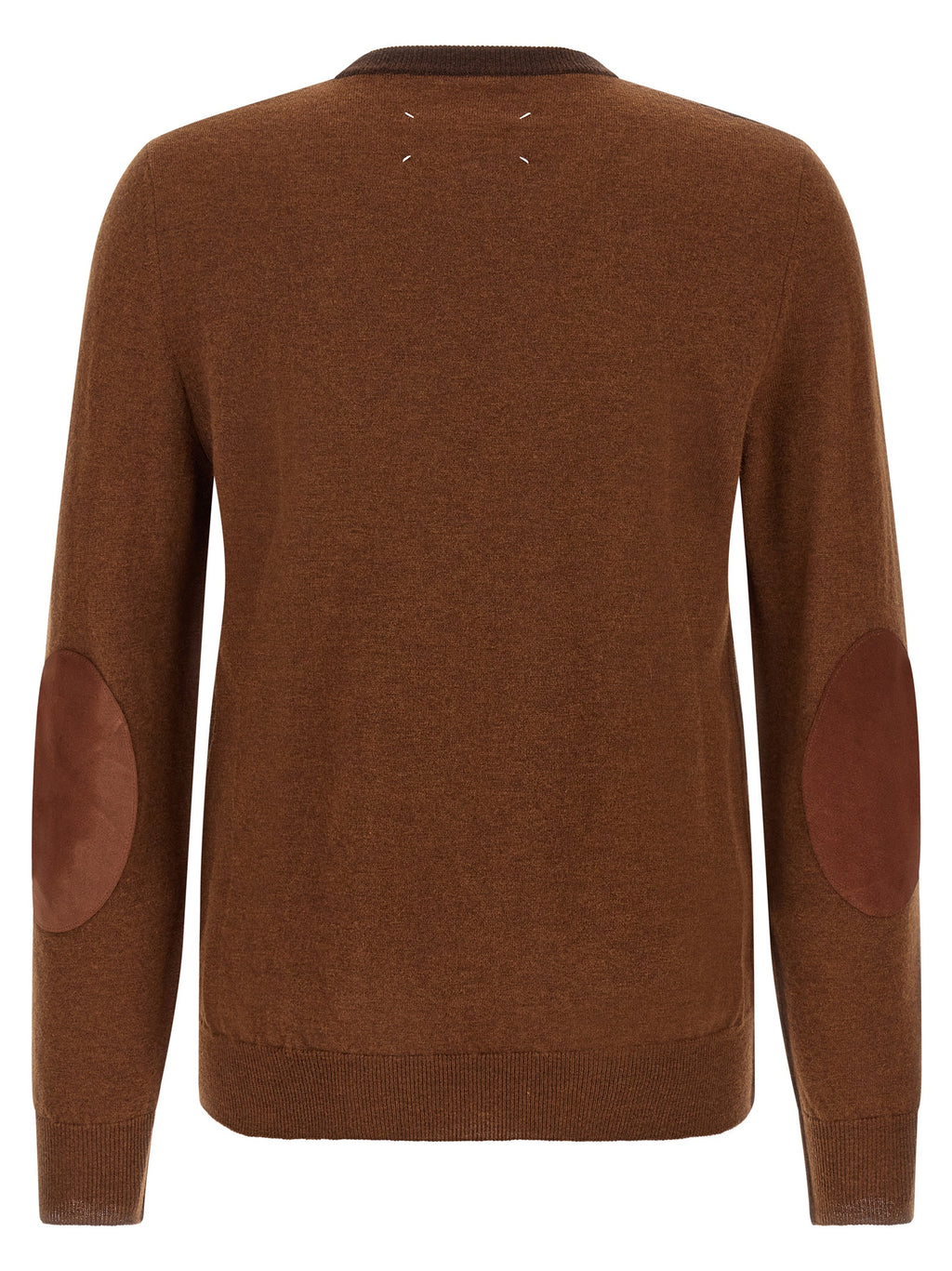 Maison Margiela Brown Wool Cardigan