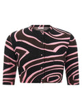 Emilio Pucci Multicolor Wool Cardigan