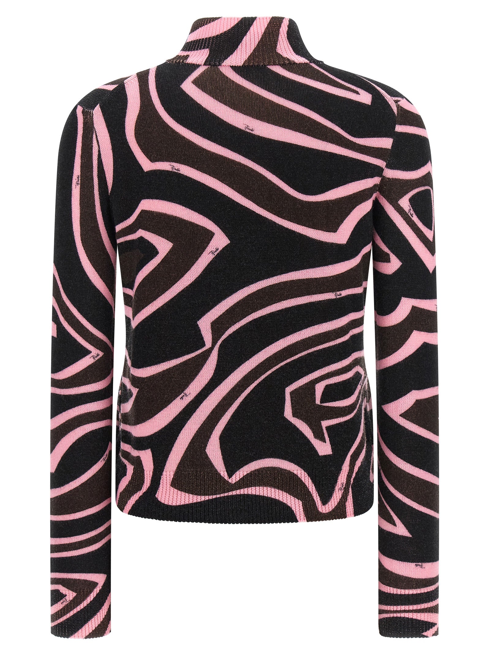 Emilio Pucci Multicolor Wool Cardigan