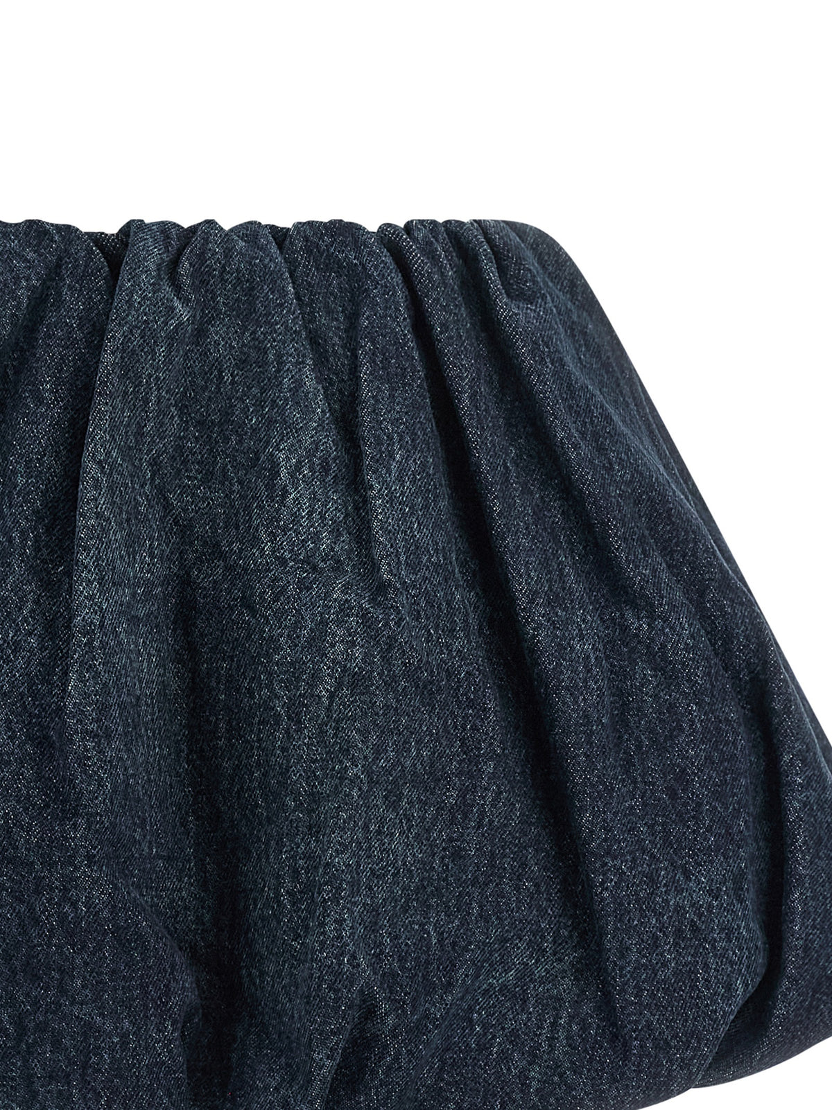 Diesel Blue Cotton Long Skirt