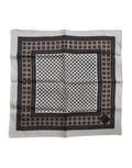 Dolce & Gabbana Multicolor Geometric Handkerchief Pocket Scarf