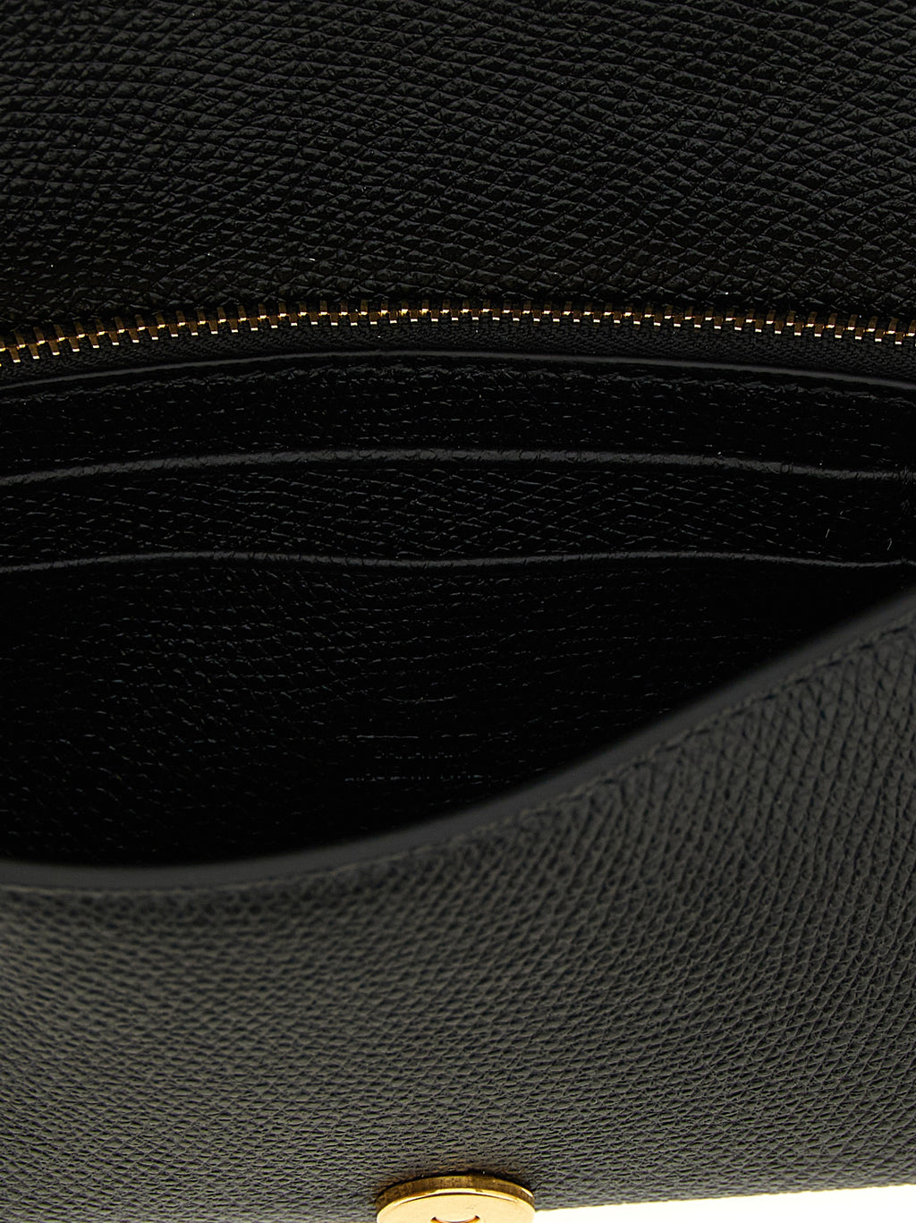 Valentino Garavani Black Calfskin Cardholder