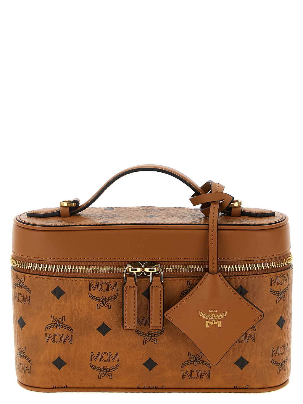 MCM Brown Polyethylene Crossbody Bag