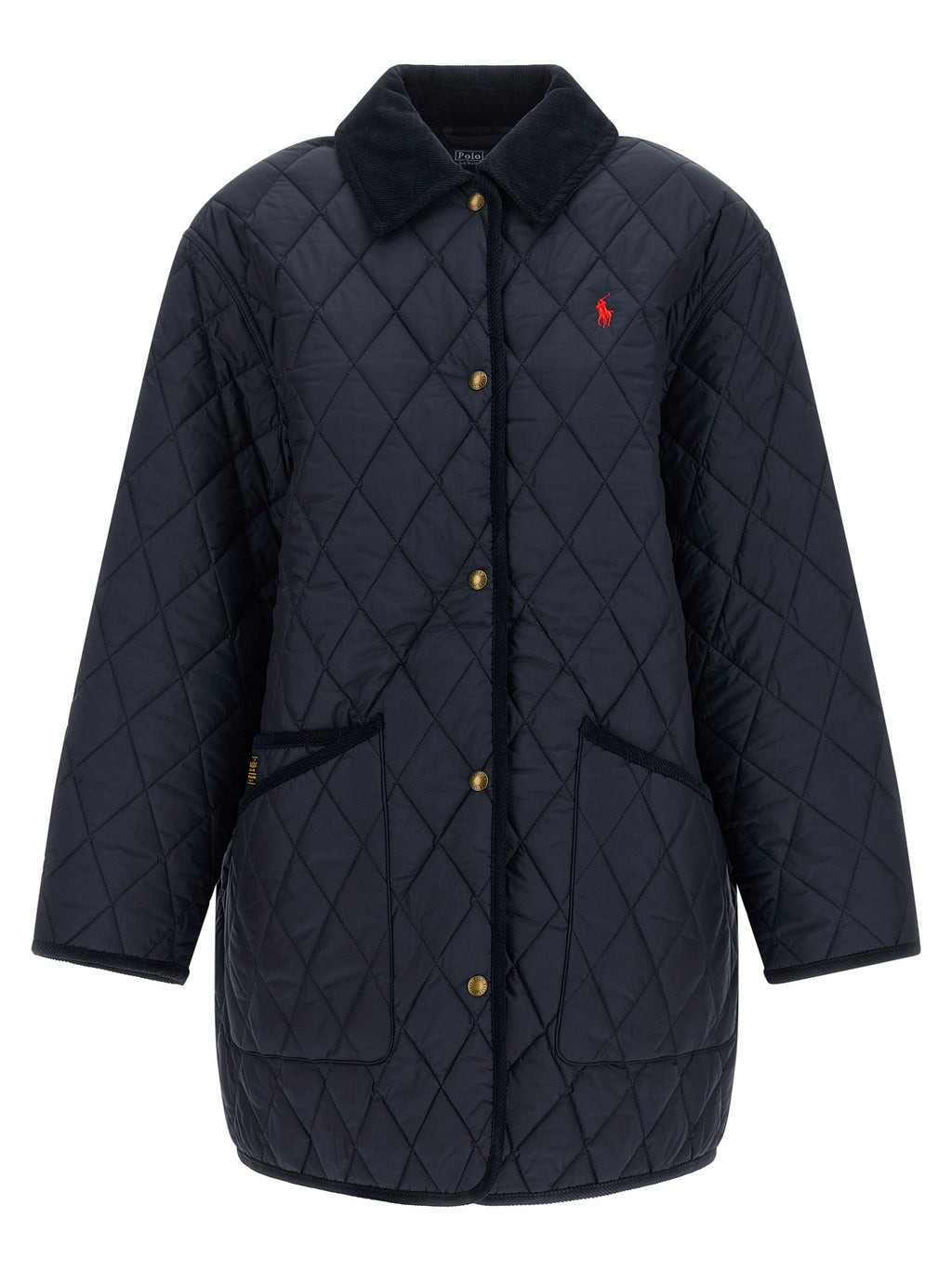 Polo Ralph Lauren Blue Polyester Full-Length Jacket