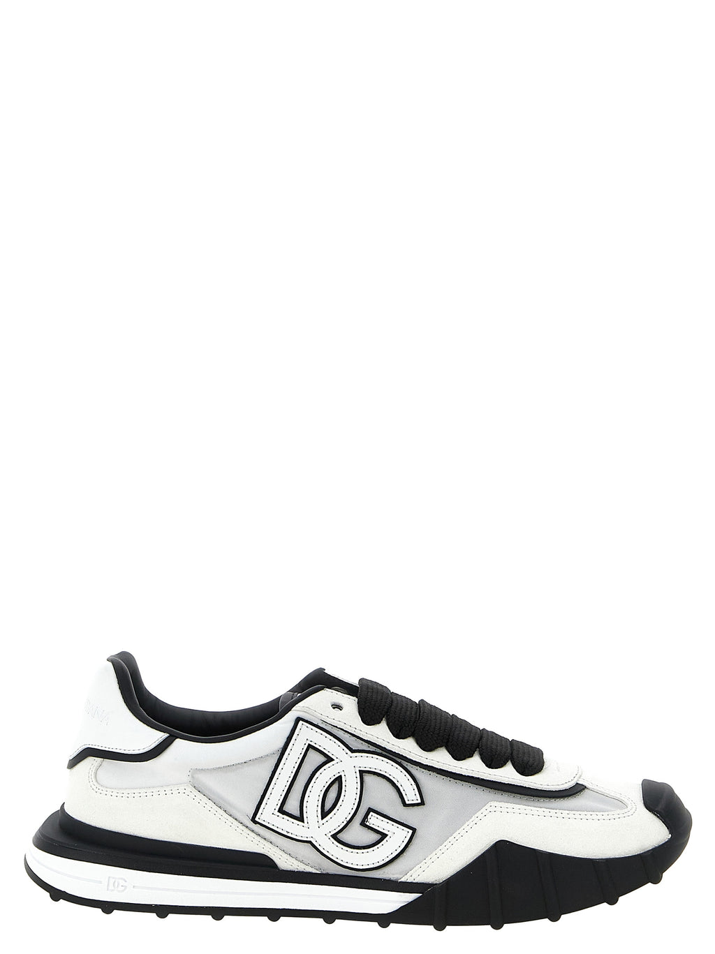 Dolce & Gabbana Bicolor Polyamide Athletic Sneakers
