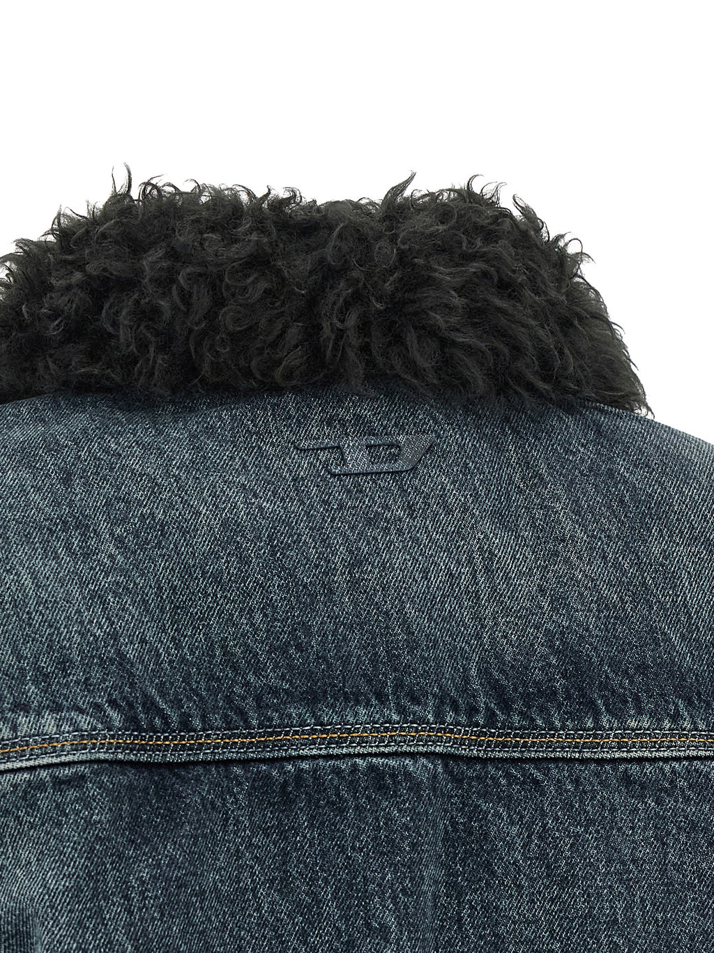 Diesel Blue Cotton Denim Jacket