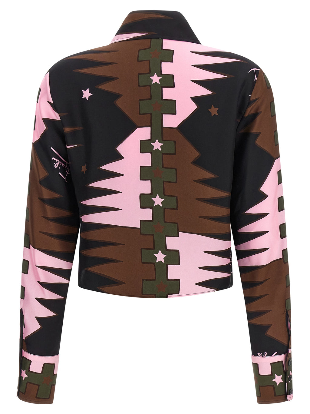 Emilio Pucci Multicolor Silk Blouse