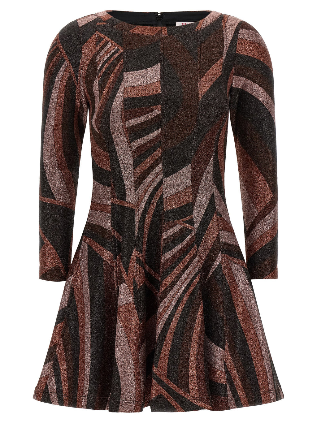 Emilio Pucci Bordeaux Polyamide Short Dress