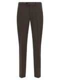 Brunello Cucinelli Brown Cotton Casual Pants