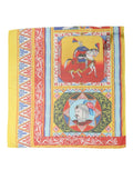 Dolce & Gabbana Multicolor Silk Printed Square Foulard Scarf