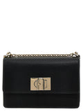 Furla Black Leather Crossbody Bag