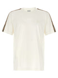 Burberry White Cotton T-Shirt