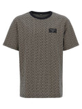 Balmain Bicolor Cotton T-Shirt