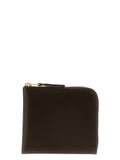 Comme Des Garçons Brown Cowhide Cardholder