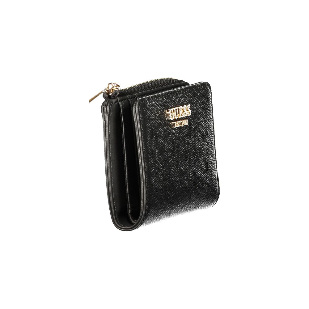 Guess Jeans Black Polyethylene Wallet