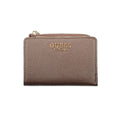 Guess Jeans Brown Polyethylene Wallet