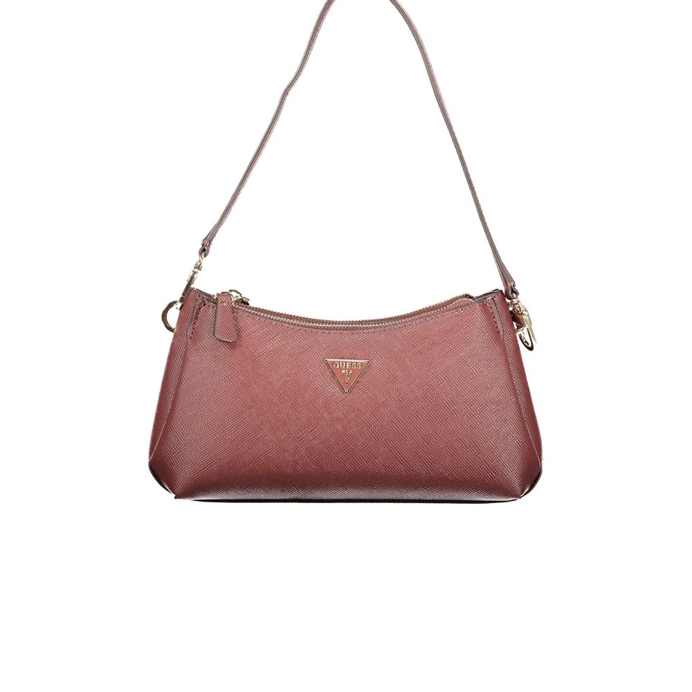 Guess Jeans Brown Polyethylene Handbag